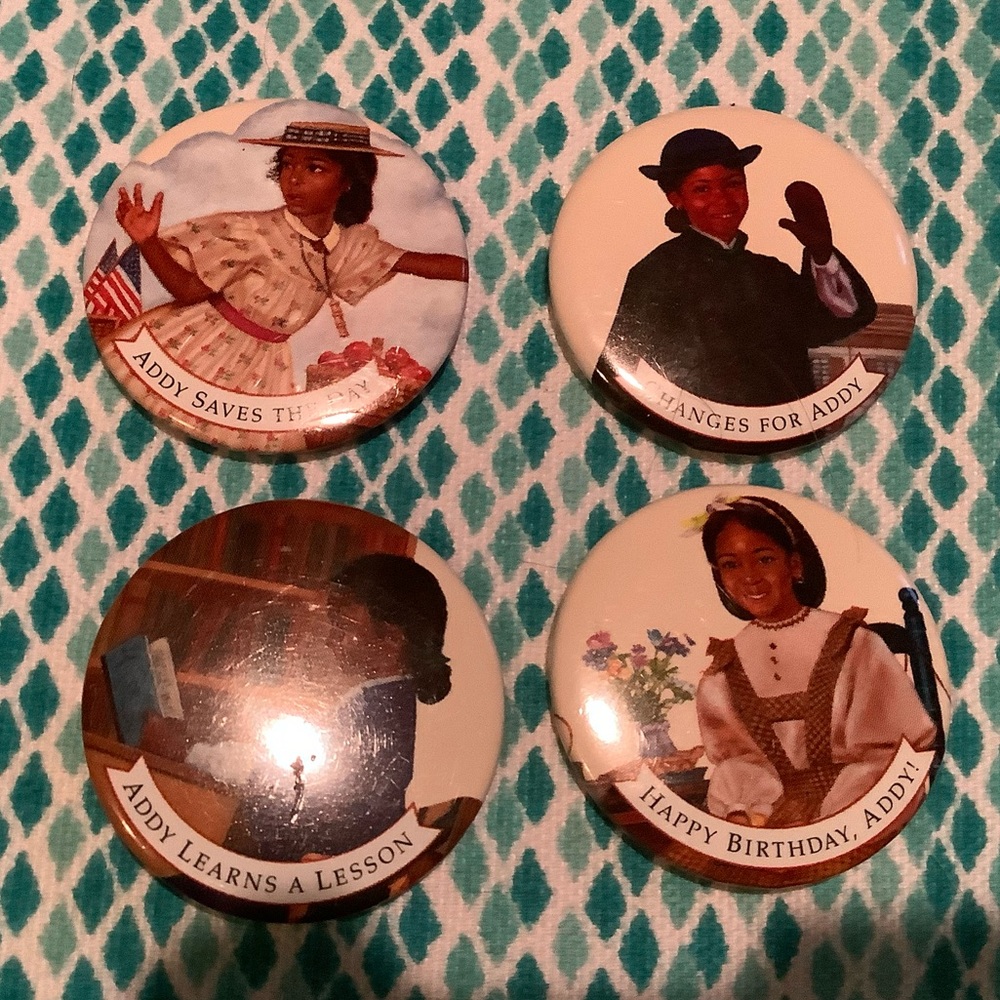 Set of Addy American Girl Pins
